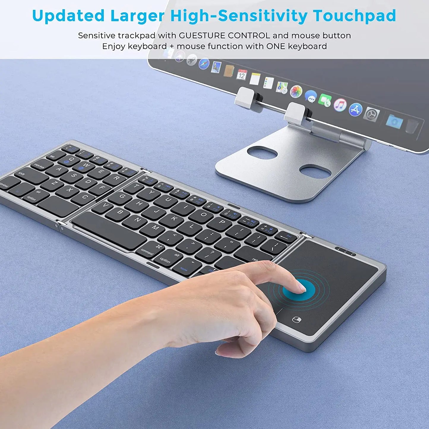 Seenda FlexFold: Foldable Wireless Bluetooth Keyboard