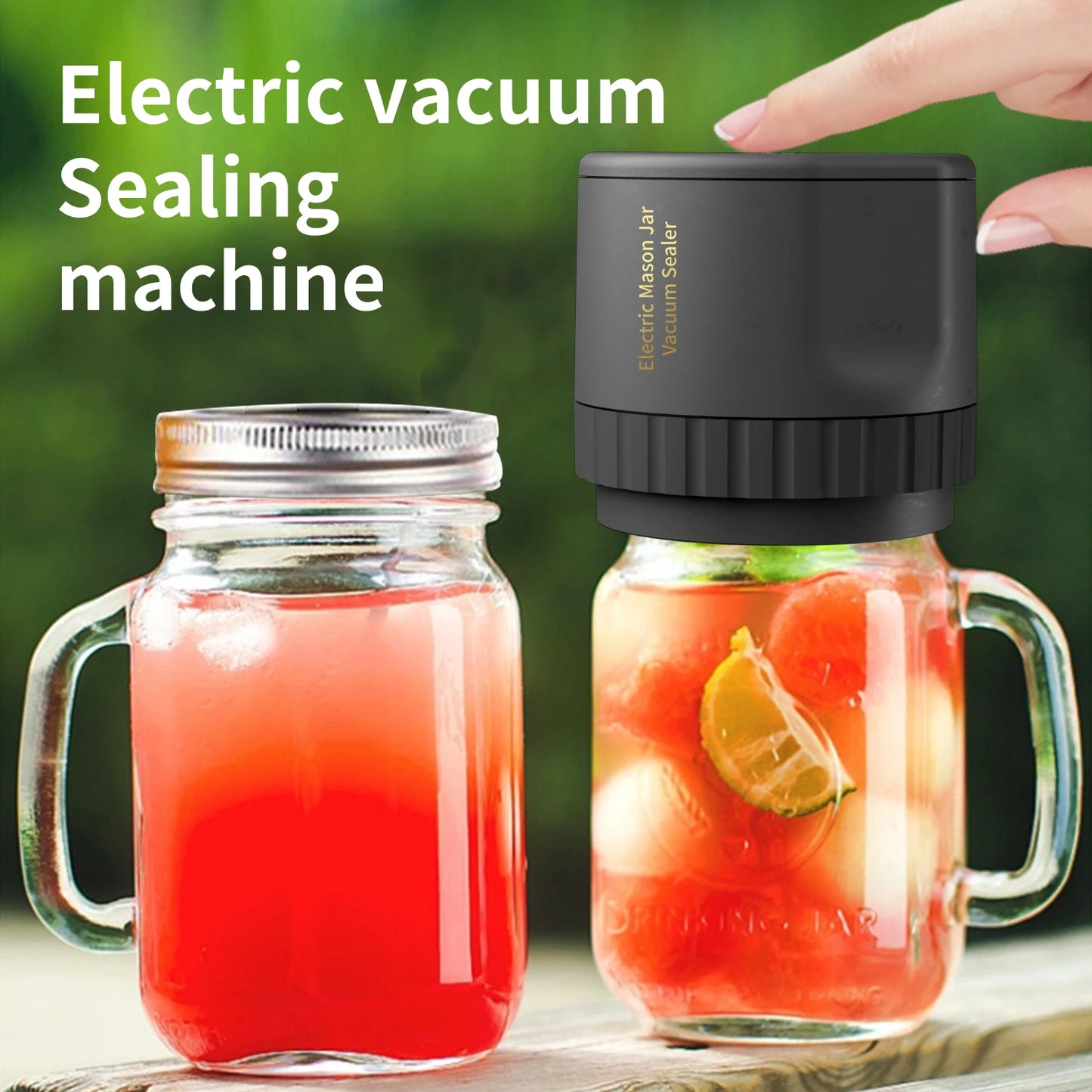 VacuFresh Pro: Electric Mason Vacuum Sealer