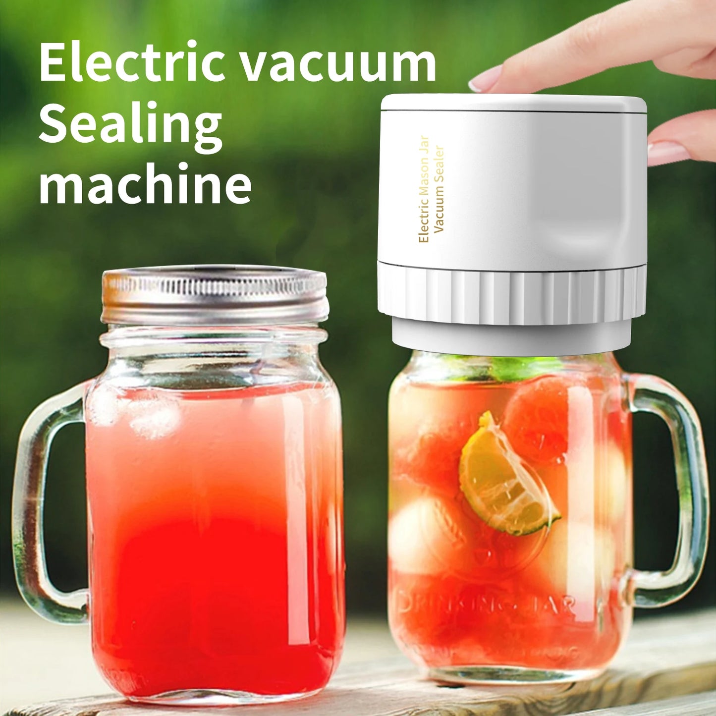 VacuFresh Pro: Electric Mason Vacuum Sealer